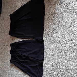 *SHORTENED* 2 Pair of Torrid Wide Leg Pants with Ties